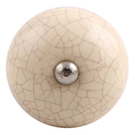 Round Crackle Ceramic Wine Stopper